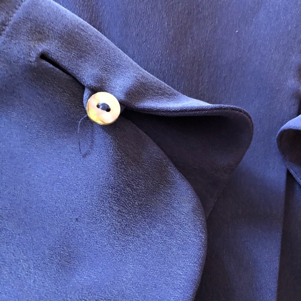 DANA BUCHMAN slitted long skirt/jacket/silk - Picture 7 of 8
